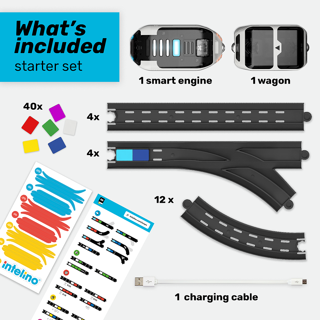 Intelino J-1 Smart train starter set