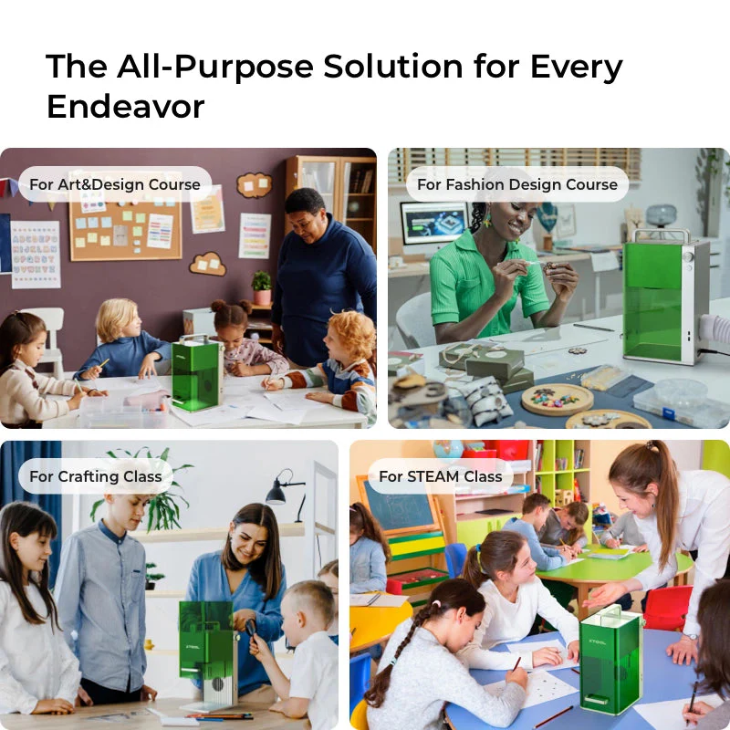 xTool F1 10W Laser Engraver Educational Kit