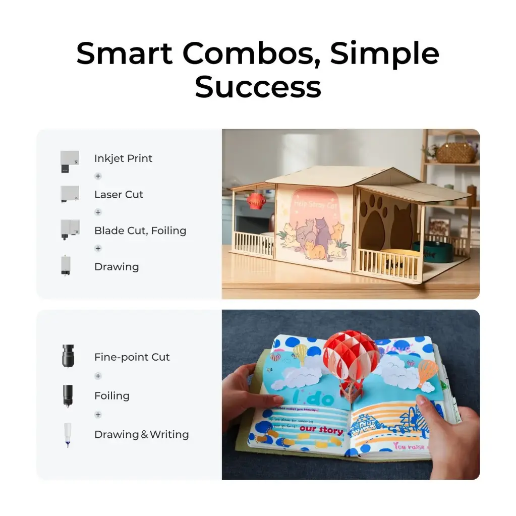 xTool M1 Ultra 20W 4-in-1 DIY Ultimate Kit