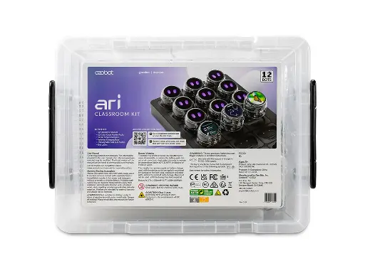 [OZO-51201ARI] Ozobot Ari robota klases komplekts 12 gab.
